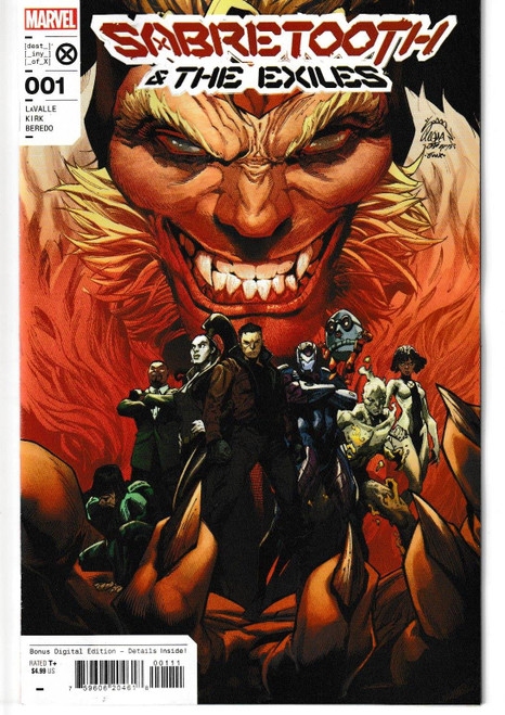 SABRETOOTH AND EXILES #1 (OF 5) (MARVEL 2022) "NEW UNREAD"