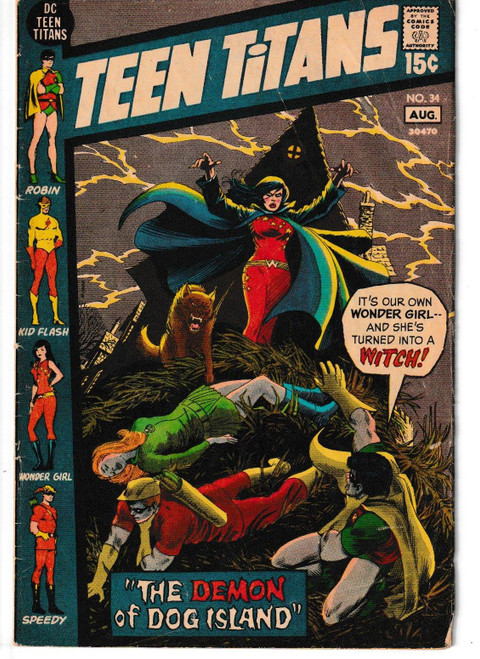 TEEN TITANS #34 (DC 1971)