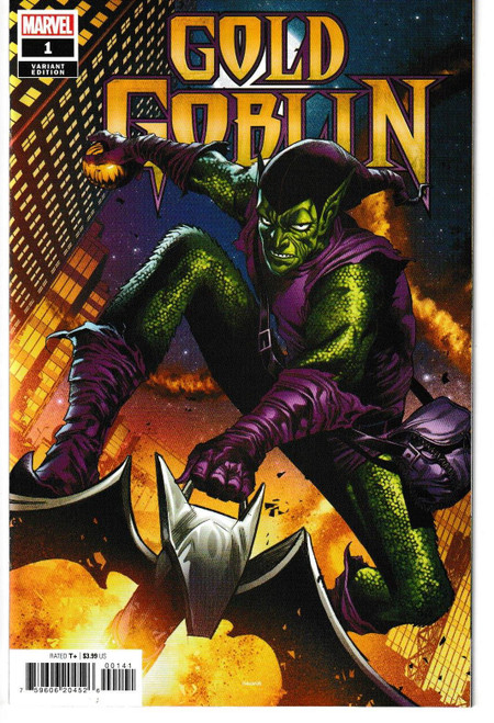 GOLD GOBLIN #1 (OF 5) CHECHETTO GREEN VAR (MARVEL 2022) "NEW UNREAD"