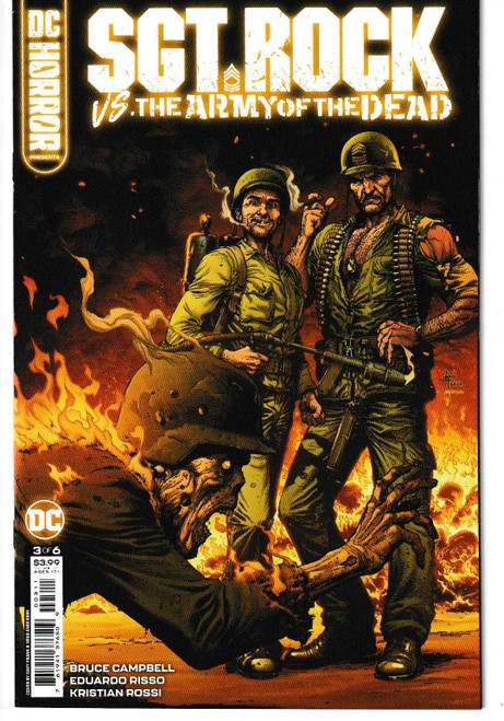 DC HORROR PRESENTS SGT ROCK VS THE ARMY OF THE DEAD #3 (OF 6) CVR A (DC 2022) "NEW UNREAD"