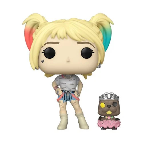 Birds of Prey Harley Quinn with Beaver Pop! Vinyl Figure