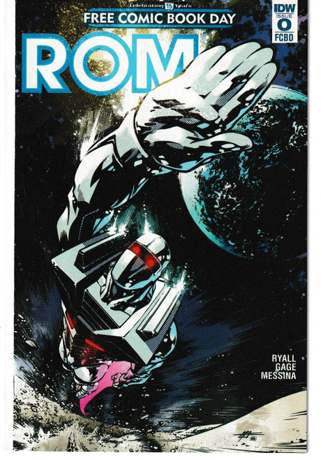 ROM  #00 (IDW 2016) STORE STAMPED ON BACK