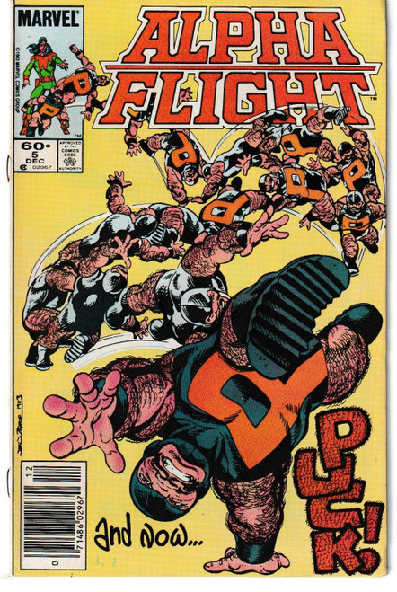 ALPHA FLIGHT #005 (MARVEL 1983)