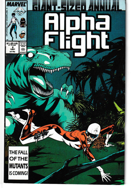 ALPHA FLIGHT ANNUAL #2 (MARVEL 1987)