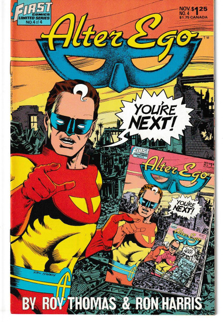 ALTER EGO #4 (FIRST 1986)