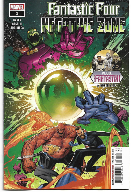 FANTASTIC FOUR NEGATIVE ZONE #1  (MARVEL 2019)