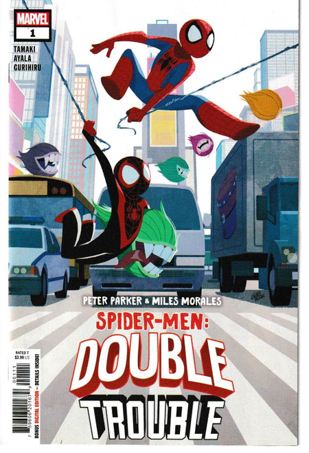 PARKER MILES SPIDER-MAN DOUBLE TROUBLE #1 (OF 4) (MARVEL 2022) "NEW UNREAD"