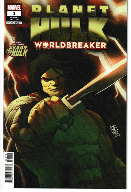 PLANET HULK WORLDBREAKER #1 (OF 5) CAMUNCOLI SKAAR VAR (MARVEL 2022) "NEW UNREAD"