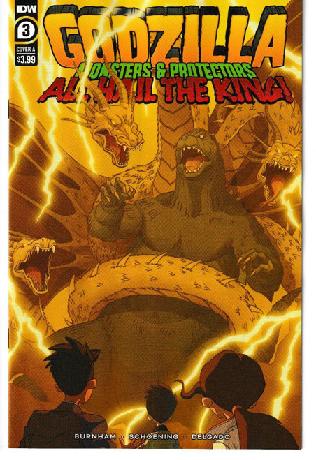 GODZILLA MONSTERS & PROTECTORS ALL HAIL KING #3 CVR A (IDW 2022) "NEW UNREAD"