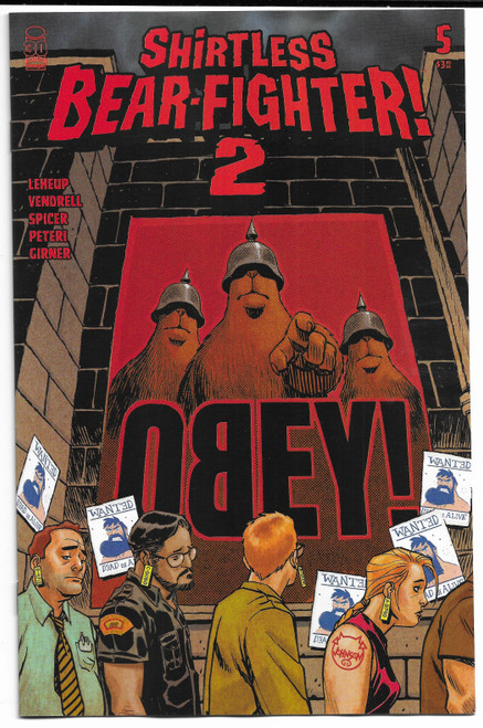 SHIRTLESS BEAR-FIGHTER 2 #5 (OF 7) (IMAGE 2022) "NEW UNREAD"