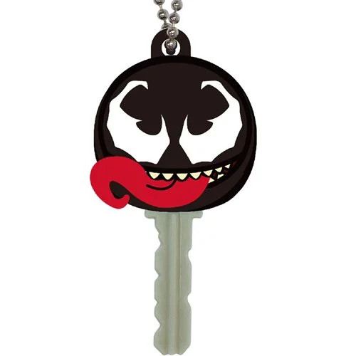 Venom Soft Touch PVC Key Chain Holder