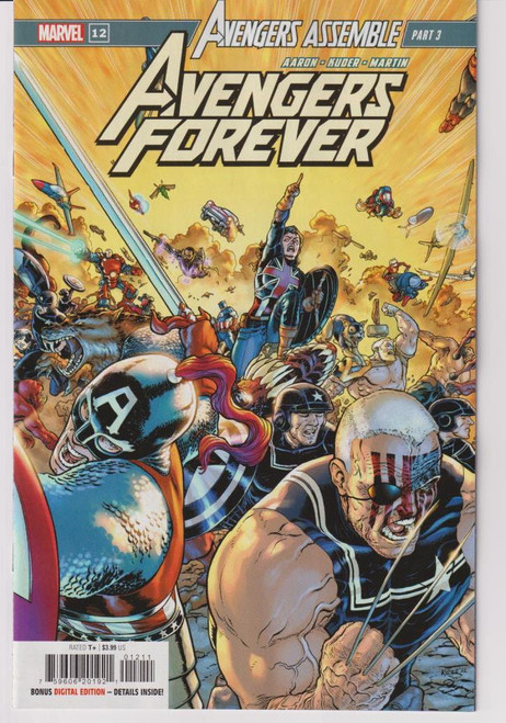 AVENGERS FOREVER (2021) #12 (MARVEL 2022) "NEW UNREAD"