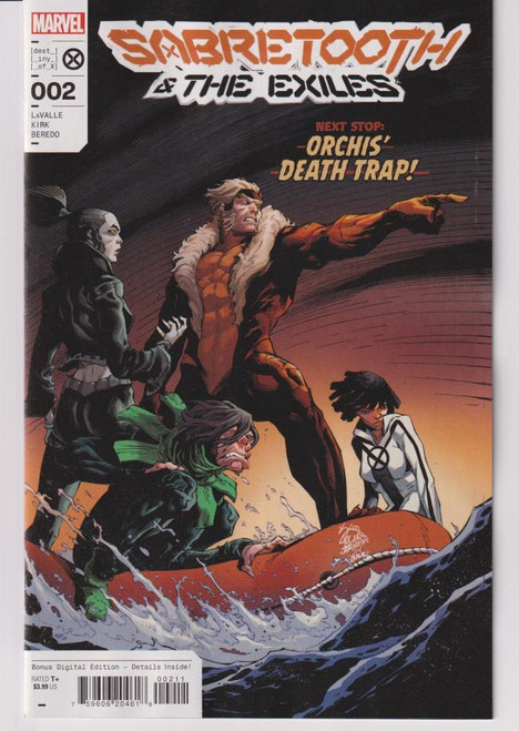 SABRETOOTH AND EXILES #2 (OF 5) (MARVEL 2022) "NEW UNREAD"