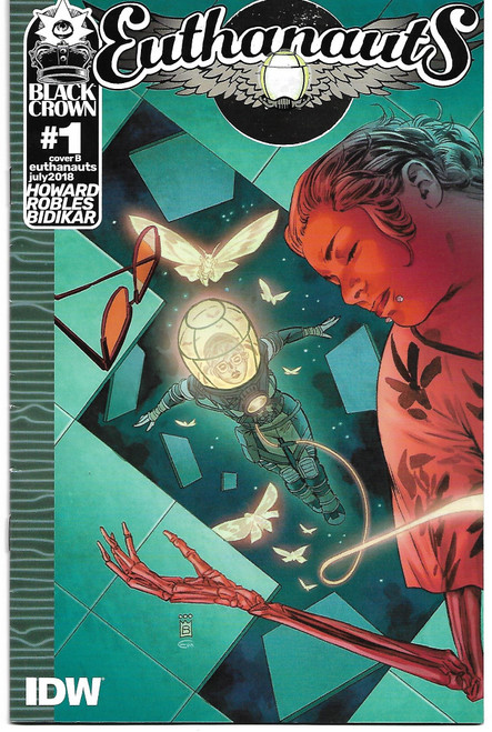 EUTHANAUTS #1, 2, 3, 4 & 5 (OF 5) B COVERS (IDW 2018-2019)