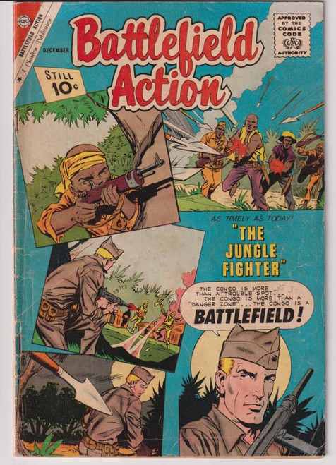 BATTLEFIELD ACTION #39 (CHARLTON 1961)