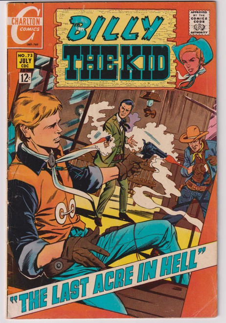 BILLY THE KID #73 (CHARLTON 1969)