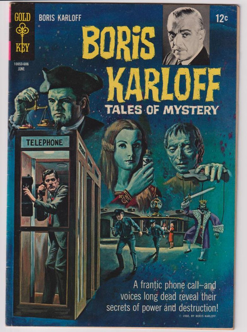 BORIS KARLOFF TALES OF MYSTERY #14 (GOLD KEY 1966)