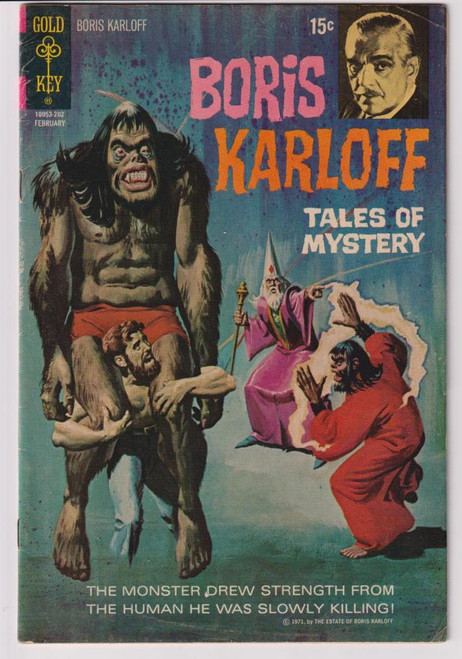 BORIS KARLOFF TALES OF MYSTERY #39 (GOLD KEY 1972)