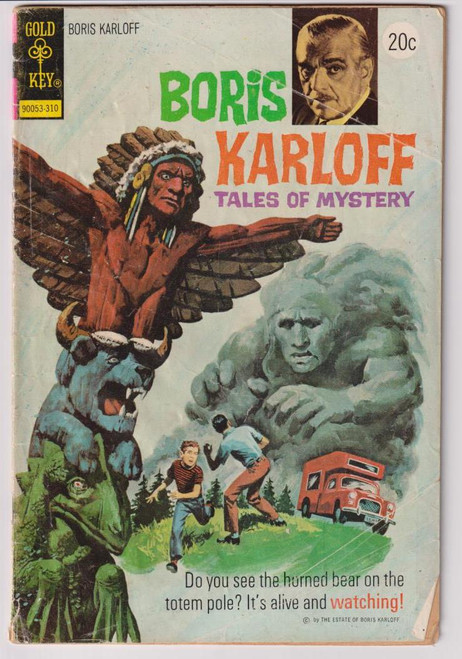 BORIS KARLOFF TALES OF MYSTERY #50 (GOLD KEY 1973)