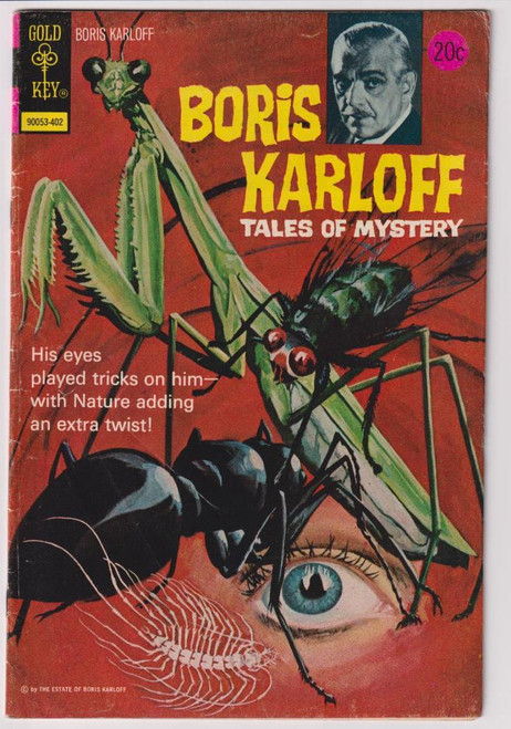 BORIS KARLOFF TALES OF MYSTERY #52 (GOLD KEY 1974)