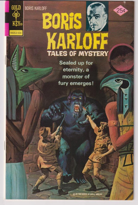 BORIS KARLOFF TALES OF MYSTERY #60 (GOLD KEY 1975)