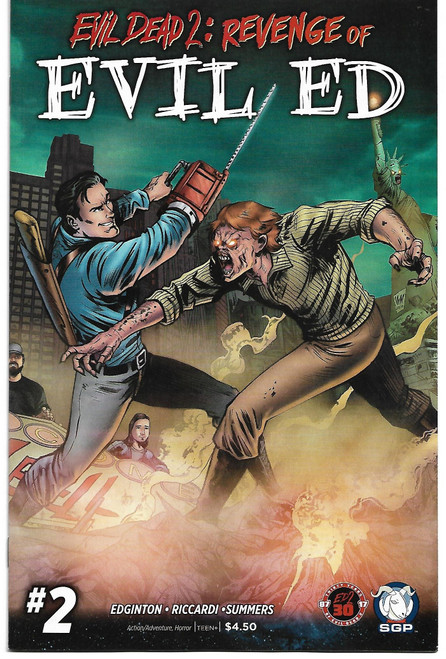 EVIL DEAD 2 REVENGE OF EVIL ED #2 (OF 2) (SPACE GOAT PUBLISHING 2017)