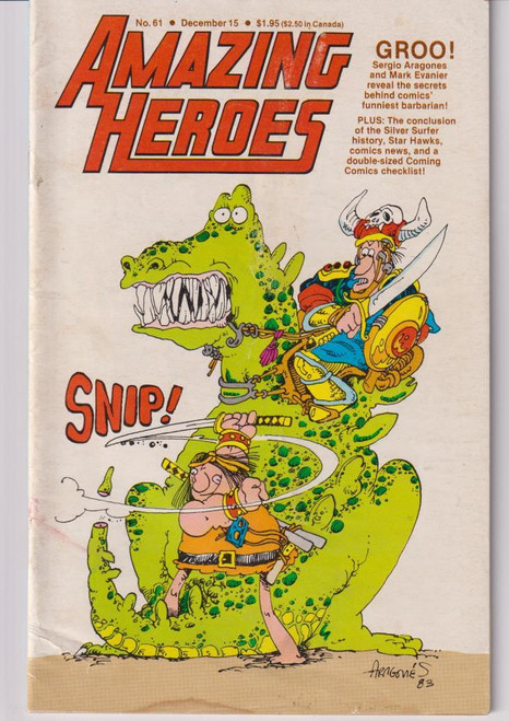 AMAZING HEROES #061 (FANTAGRAPHICS 1984)