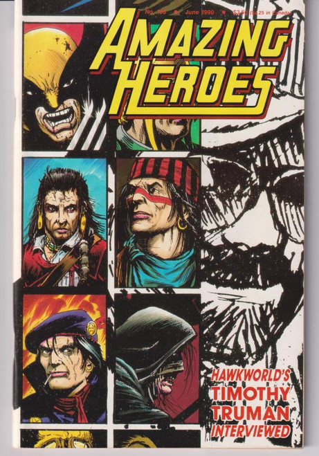 AMAZING HEROES #180 (FANTAGRAPHICS 1990)