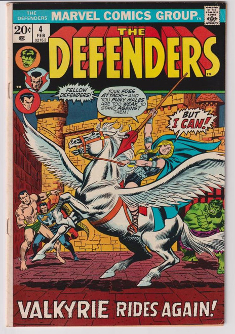 DEFENDERS #004 (MARVEL 1973)