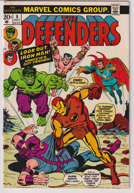 DEFENDERS #009 (MARVEL 1973)