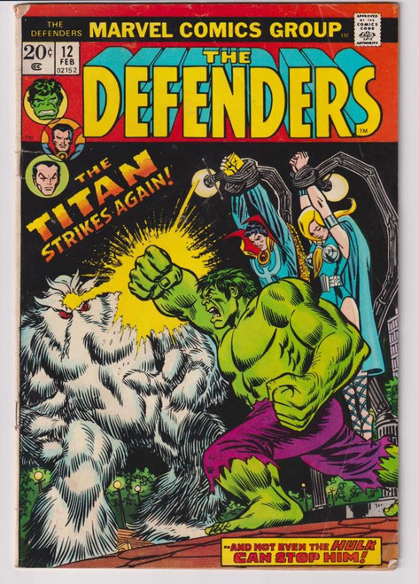 DEFENDERS #012 (MARVEL 1974)