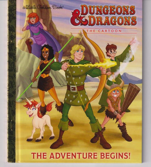 The Adventure Begins! (Dungeons & Dragons) LITTLE GOLDEN BOOK