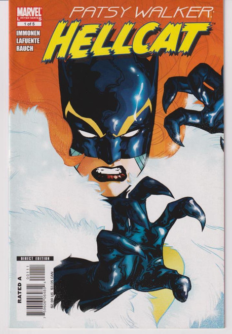 PATSY WALKER HELLCAT #1, 2, 3, 4 & 5 (OF 5) (MARVEL 2008)