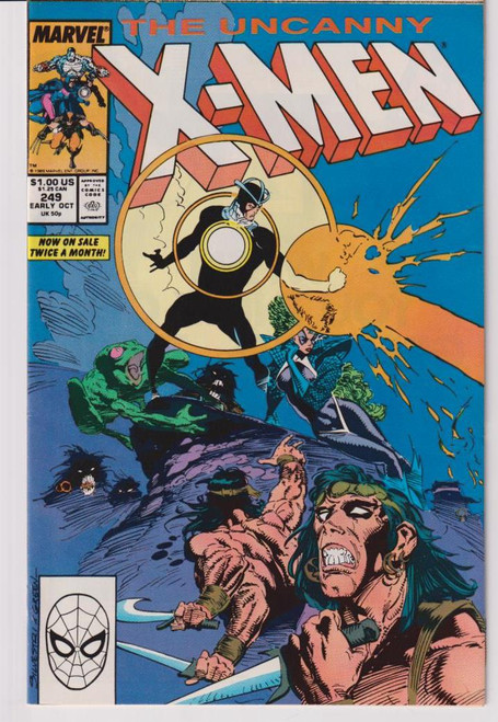 X-MEN/UNCANNY X-MEN #249 (MARVEL 1989) C2