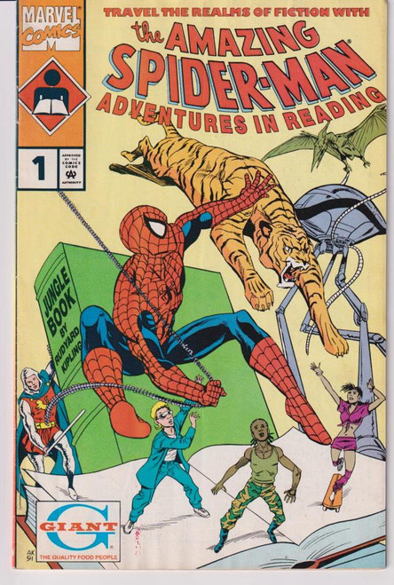 AMAZING SPIDER-MAN ADVENTURES IN READING VOL 2 GIANT (MARVEL 1991)