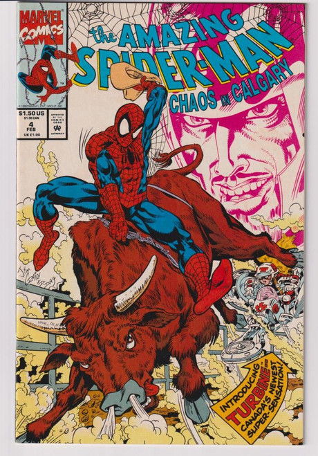 AMAZING SPIDER-MAN CHAOS IN CALGARY #4 (MARVEL 1993)