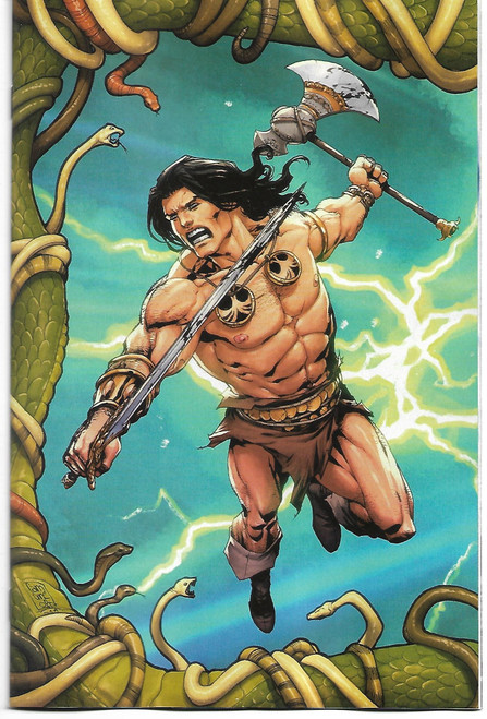 CONAN SERPENT WAR #1 (OF 4) CAMUNCOLI VIRGIN CONNECTING VAR(MARVEL 2019)