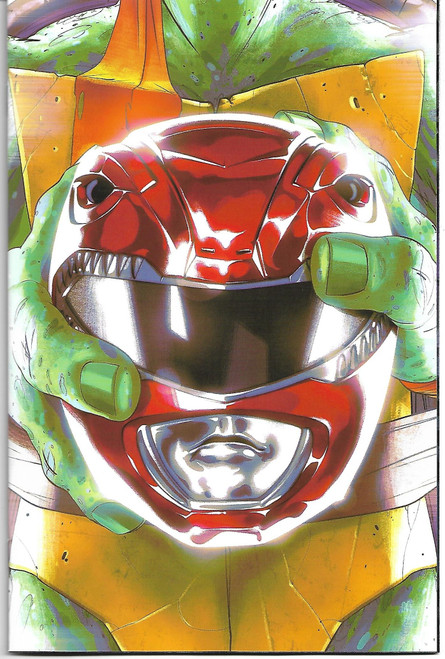 POWER RANGERS TEENAGE MUTANT NINJA TURTLES #1 CVR C MONTES (BOOM STUDIOS 2019)