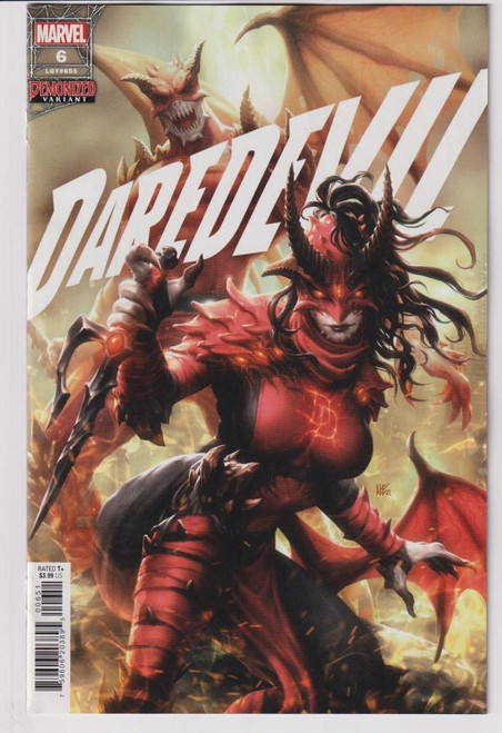 DAREDEVIL (2022) #06 KENDRICK LIM DEMONIZED VAR (MARVEL 2023) "NEW UNREAD"