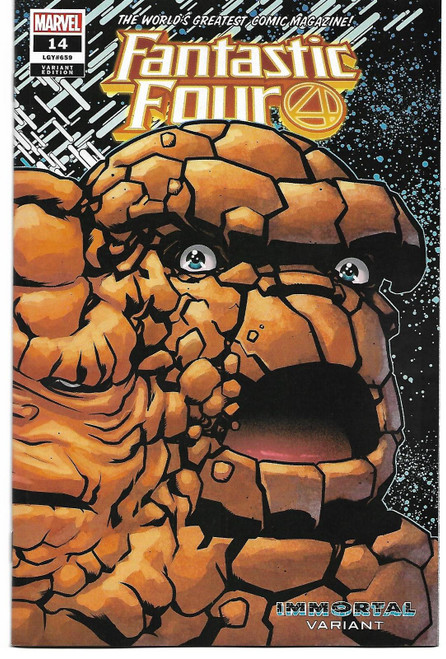 FANTASTIC FOUR (2018) #14 THING IMMORTAL VAR (MARVEL 2019)