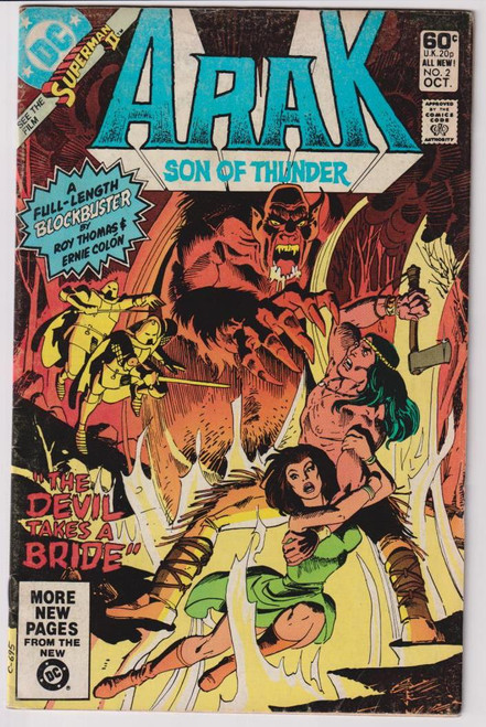 ARAK SON OF THUNDER #02 (DC 1981)