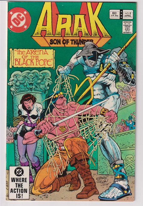 ARAK SON OF THUNDER #08 (DC 1982)