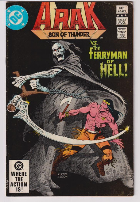 ARAK SON OF THUNDER #12 (DC 1982)