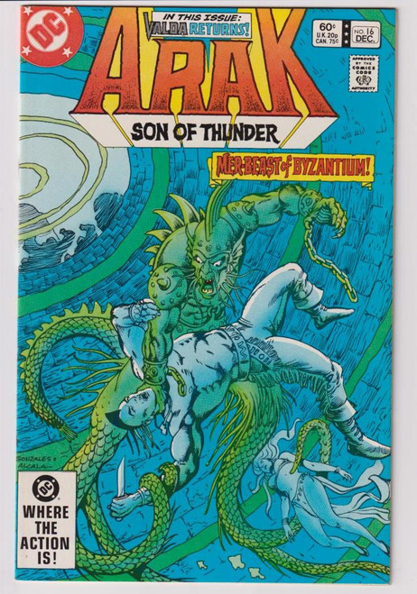 ARAK SON OF THUNDER #16 (DC 1982)