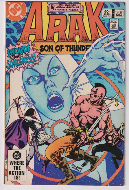 ARAK SON OF THUNDER #21 (DC 1983)