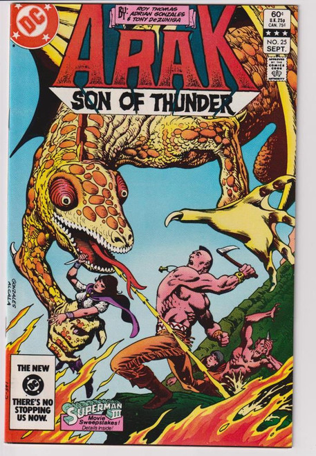 ARAK SON OF THUNDER #25 (DC 1983)