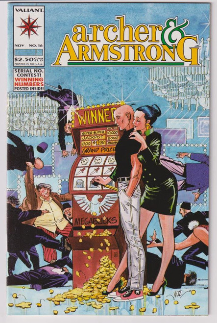 ARCHER AND ARMSTRONG #16 (VALIANT 1993)