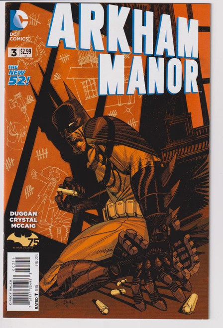 ARKHAM MANOR #3 (DC 2014) "NEW UNREAD"