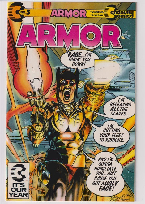 ARMOR #5 (CONTINUITY 1988)
