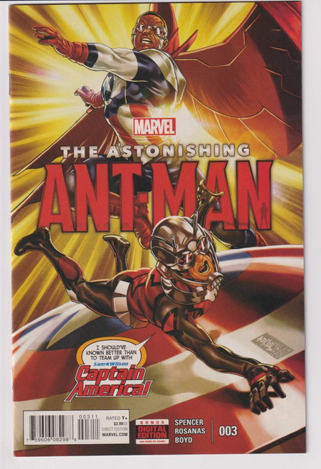 ASTONISHING ANT-MAN #3 (MARVEL 2015) "NEW UNREAD"